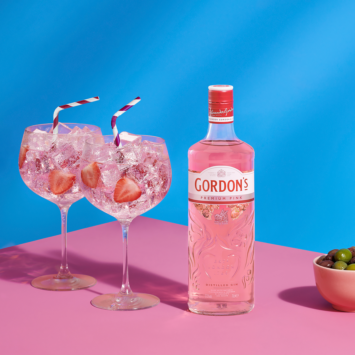 Gin Pink Gordons Premium Garrafa 700ml