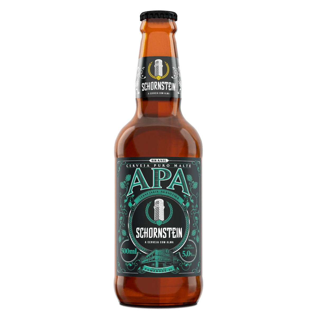 Cerveja artesanal Schornstein APA 500ml